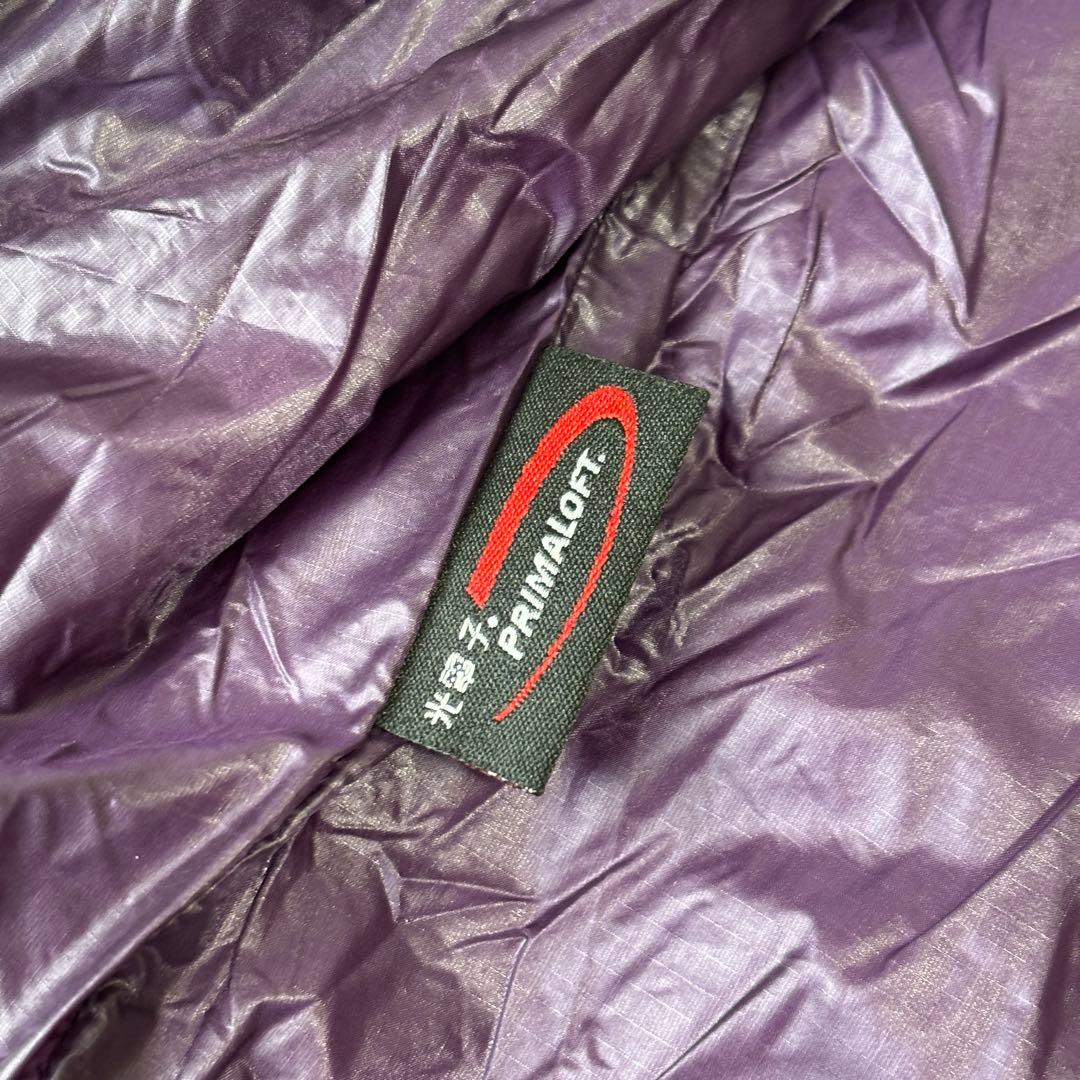 THE NORTH FACE 中綿ベスト パープル XL プリマロフト