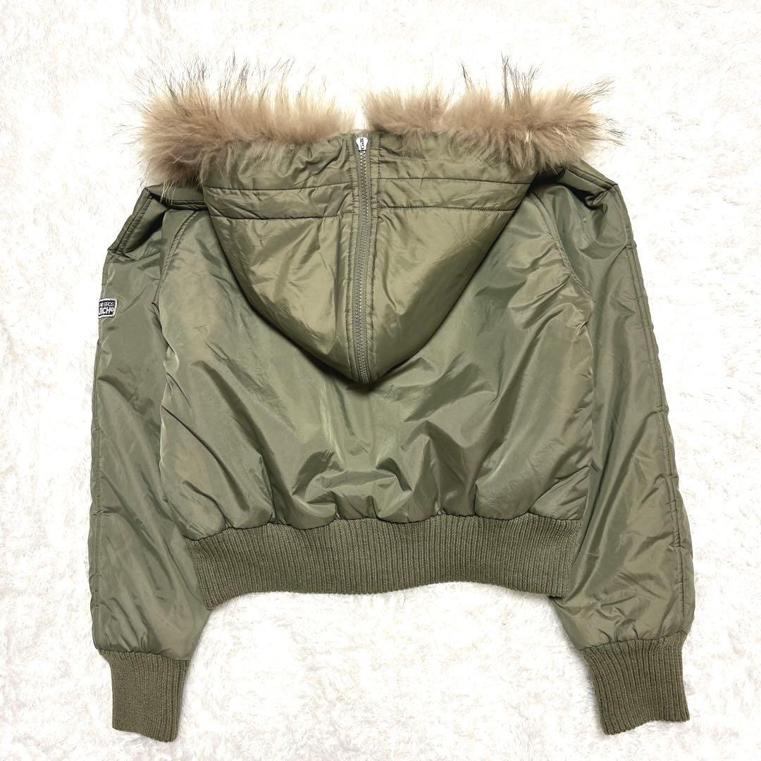 WOOLRICH N-2B型 ダウンジャケット L 短丈