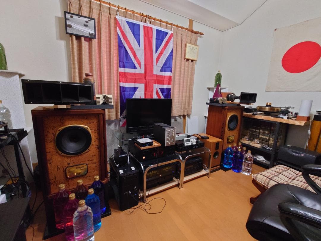 特価★超最高級 天然黒御影石オーディオボード●300×250×40●　5面磨