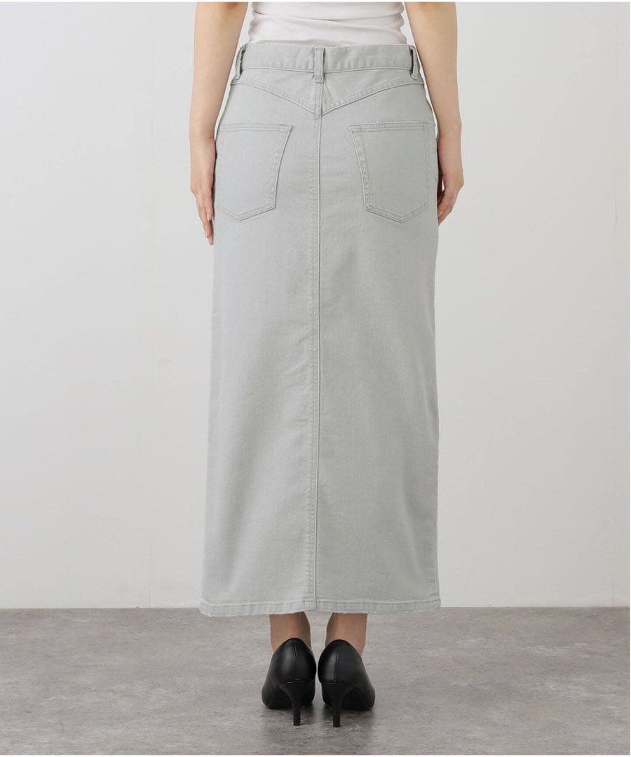新品アパルトモン　BLEACH DENIM SK