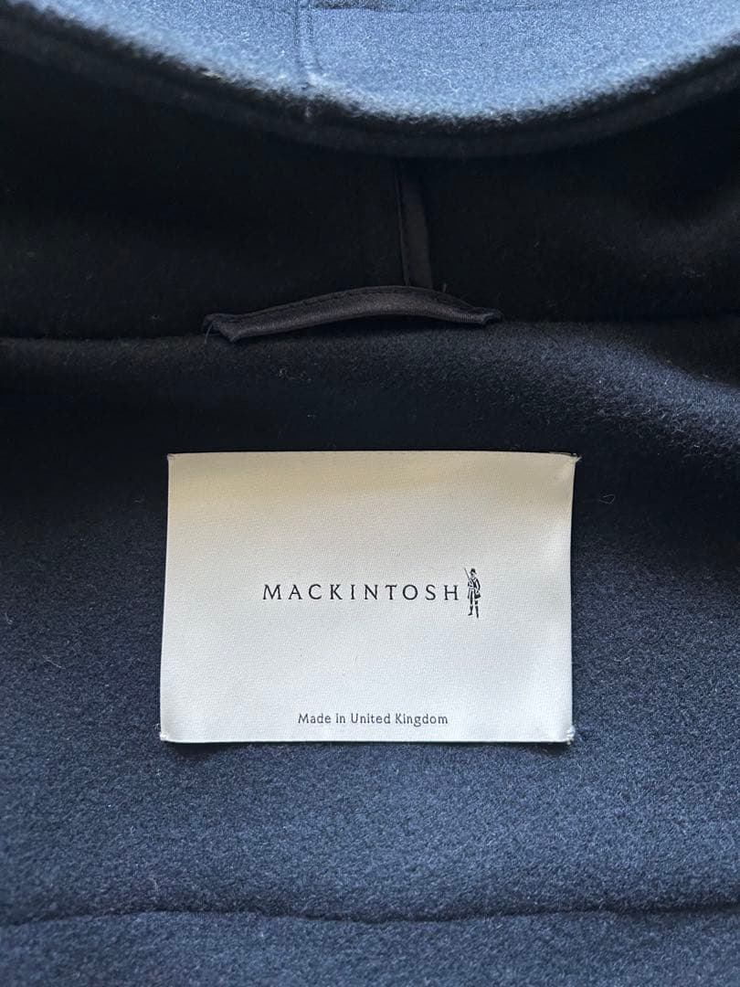 MACKINTOSH マッキントッシュ ダッフルコート　ネイビー　サイズ38