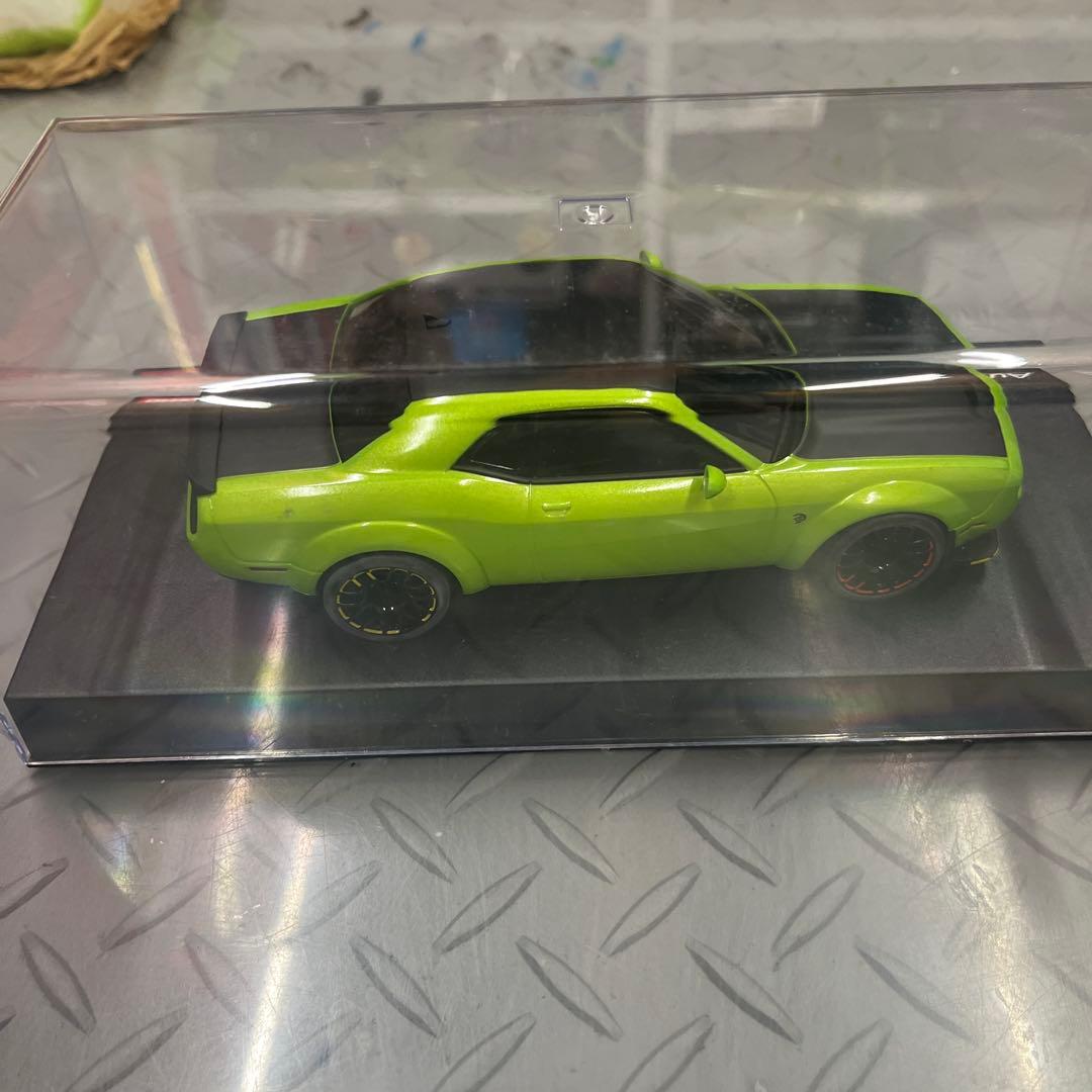 京商ミニッツダッジチャレンジャーヘルキャットグリーン　オートスケールコレクション