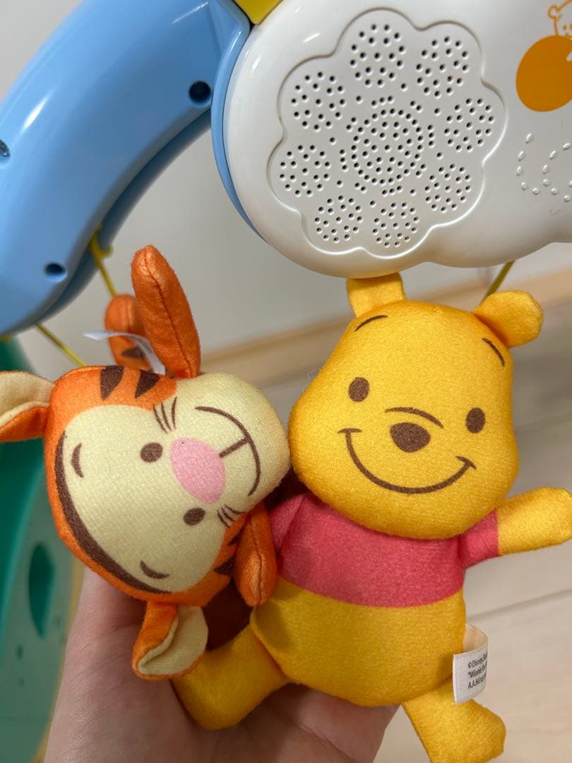 タカラトミー くまのプーさんえらべる回転 6WAYジムにへんしんメリー