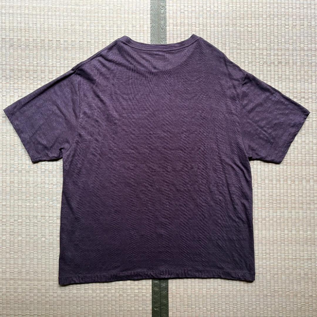 BATONER リネンTシャツ Dark Brown サイズ3