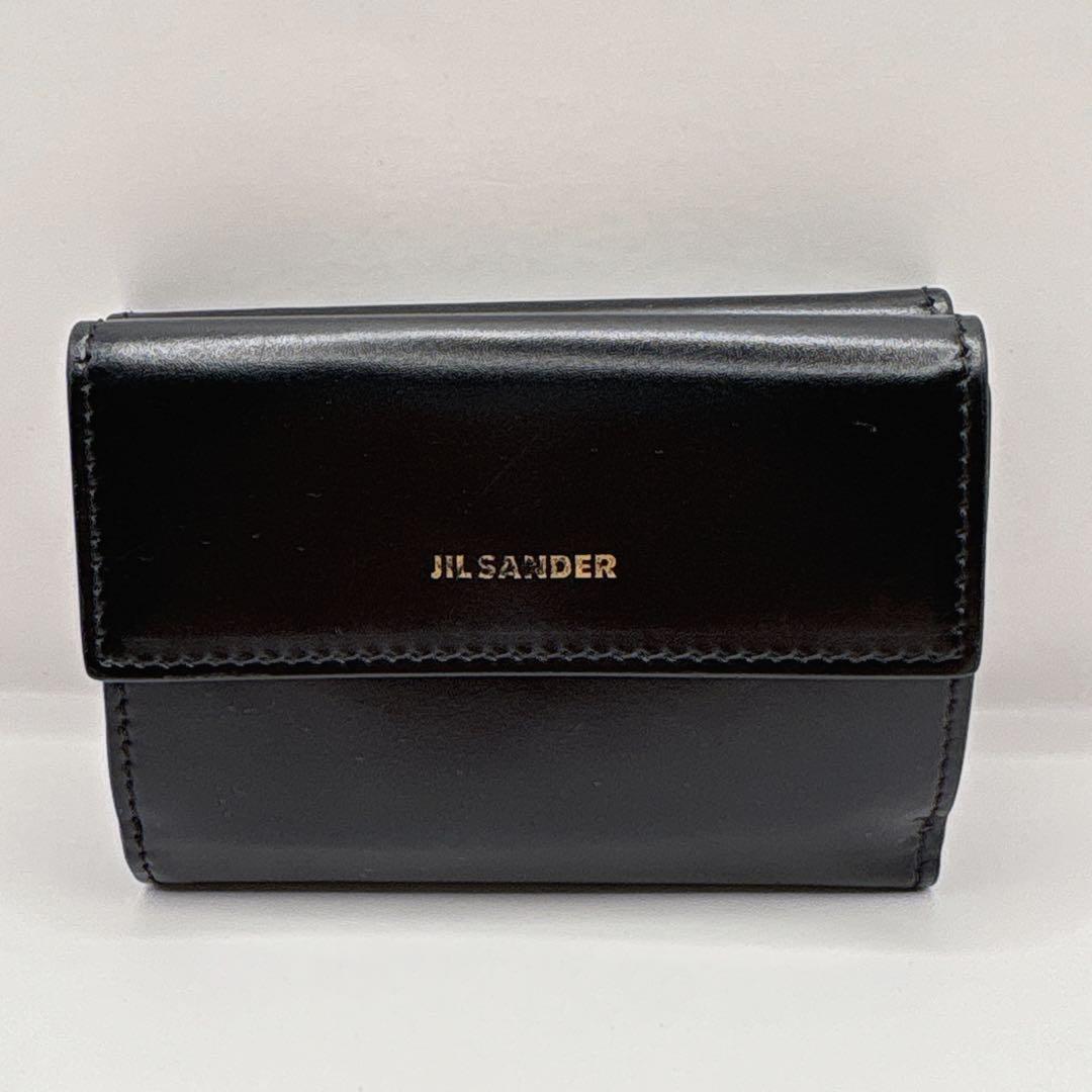 希少✨ JIL SANDER 三つ折り財布 ベビー ウォレット レザー