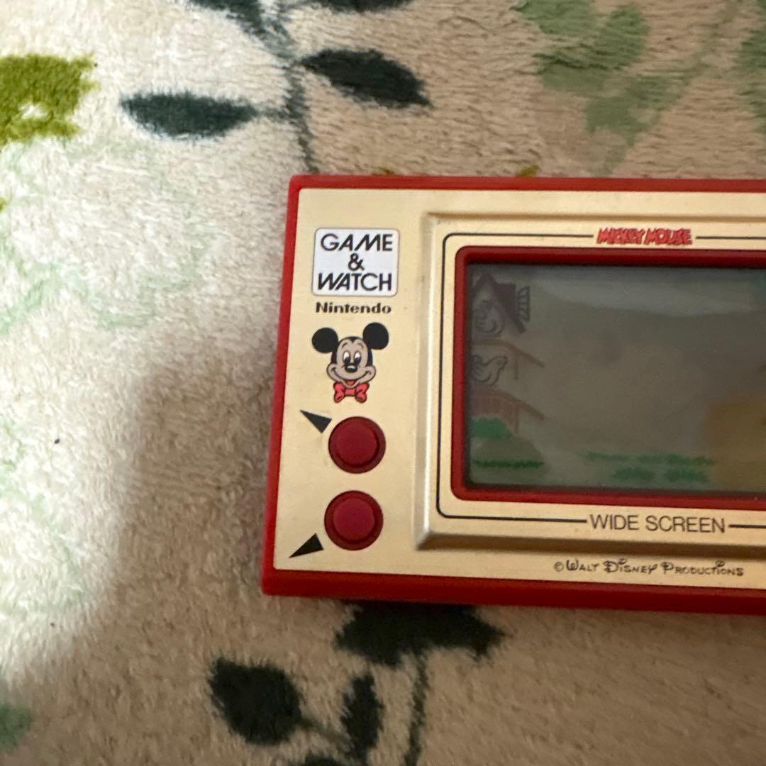 任天堂　ゲームウォッチ　ミッキーマウス