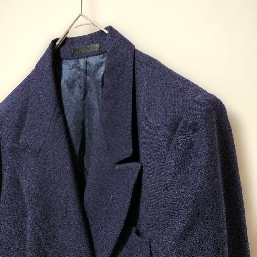 専用！Burberry's バーバリー ダブルブレストブレザー 紺ウール金釦 L