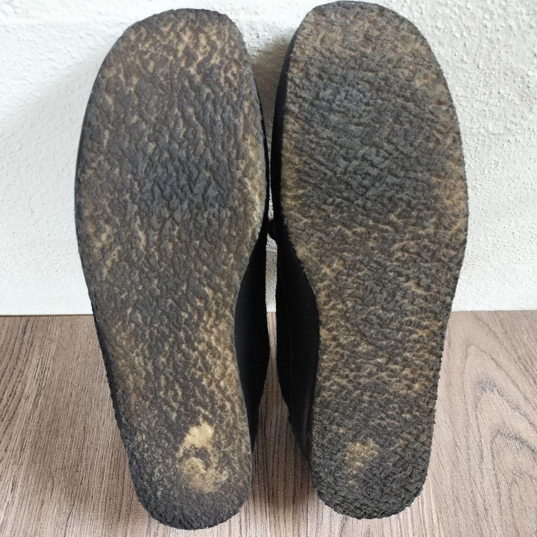 希少✨Supreme Clarks Wallabee 25.5cm 黒
