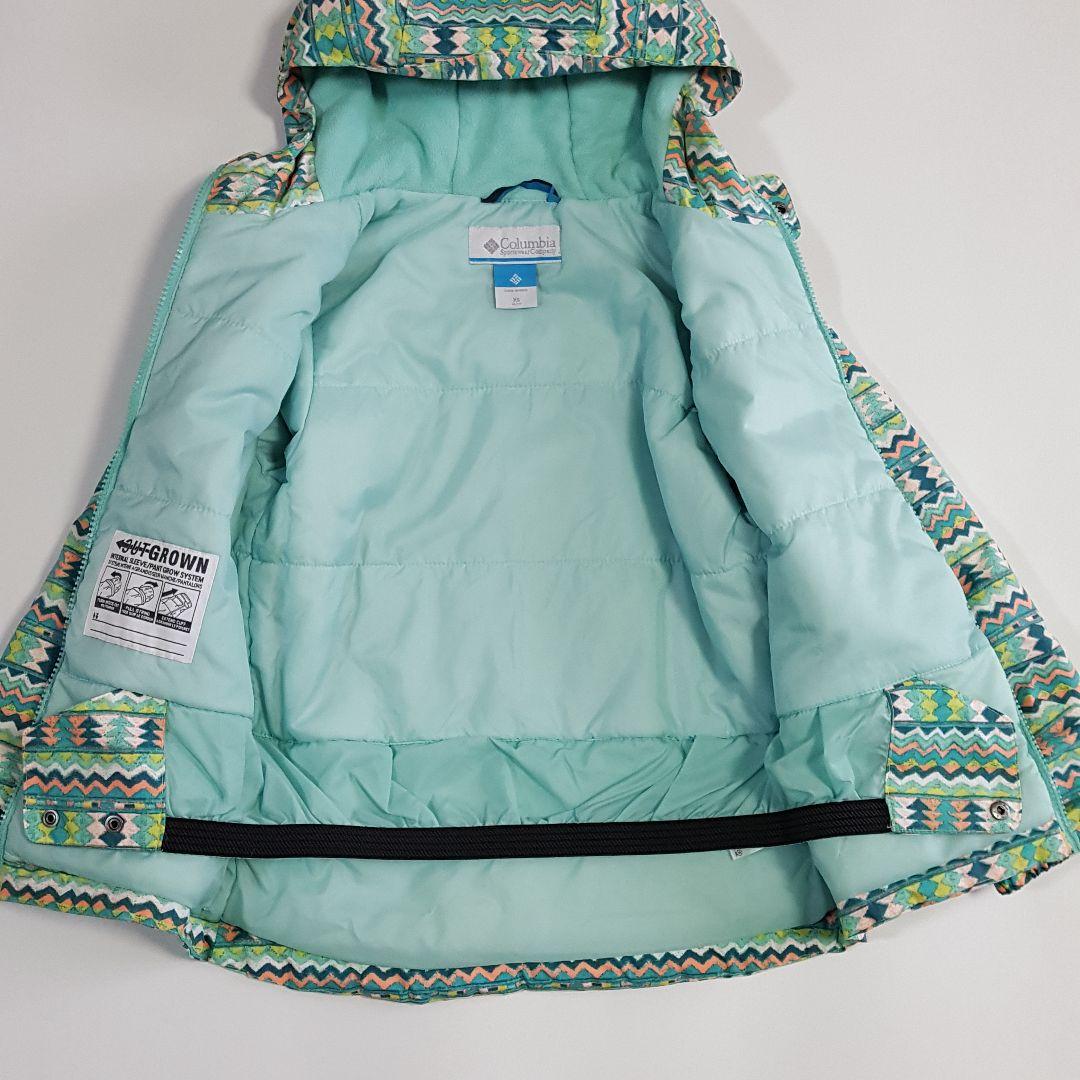 極美品 コロンビア × ジョイライド キッズ 120 スノーウェア 上下セット