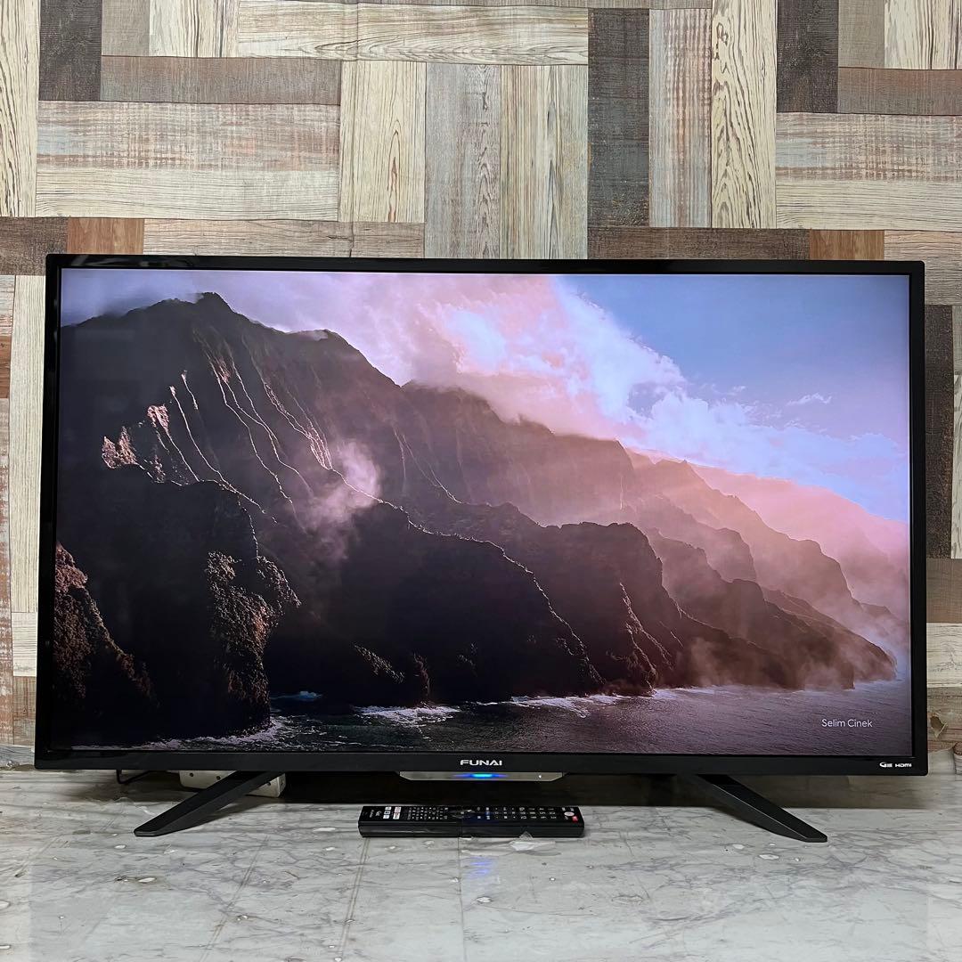 全国送料込❣️ハイスペックFUNAI43型4K録画機能内蔵テレビ ネットアプリ視聴