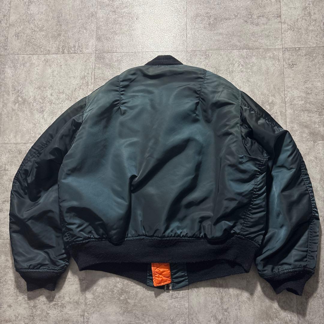 70s〜80s alpha USA製　reversible ma-1 jkt
