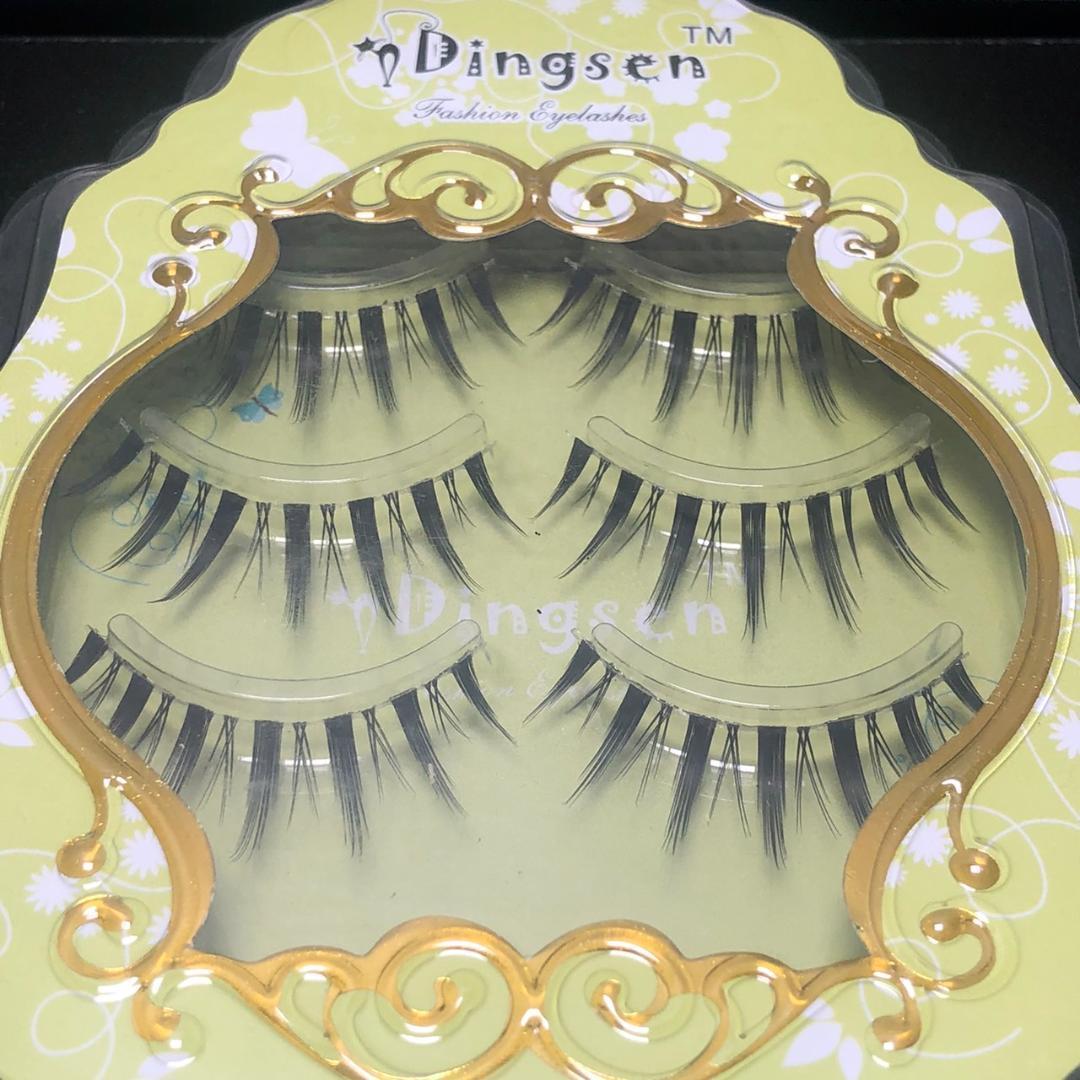 3ペア,Dingsen,つけまつげ☆LK02☆約1.3cm