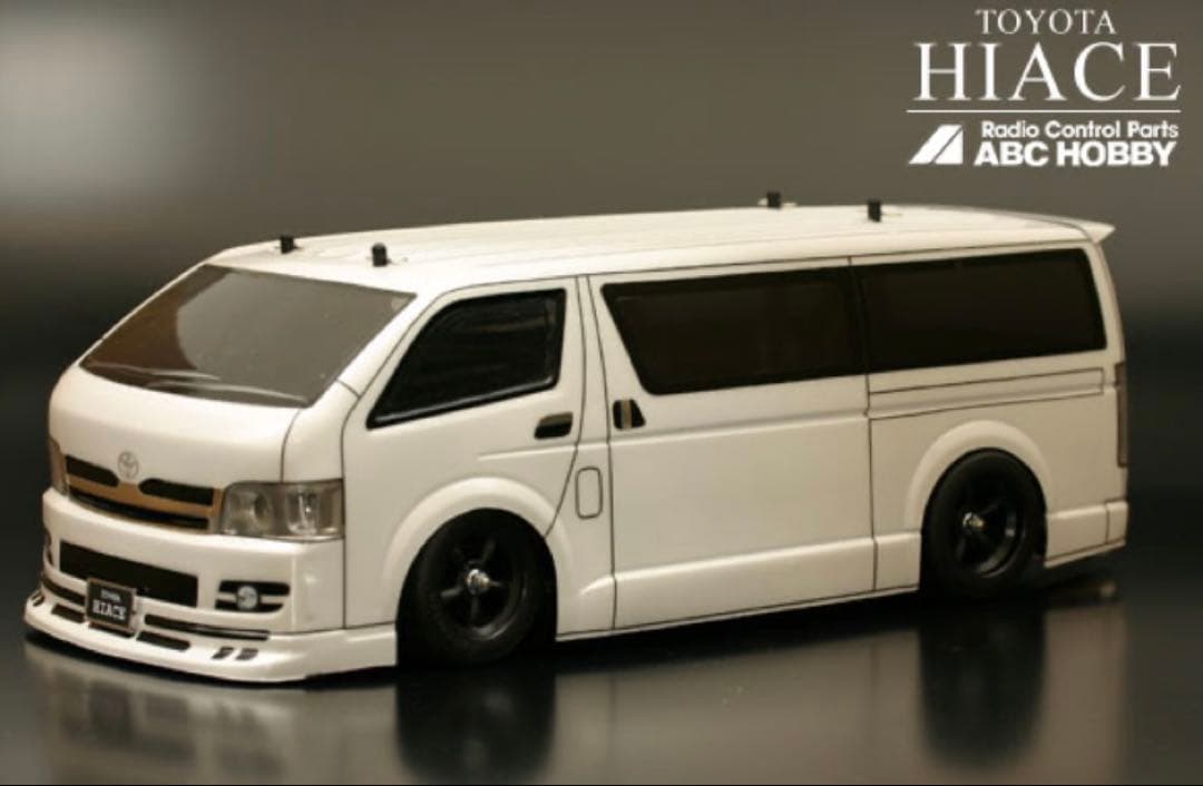 abcホビー トヨタ ハイエース 1/10ラジコンボディ ゼロワン