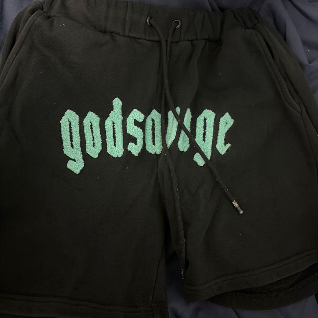 godsavage ブラック セットアップ Sサイズ