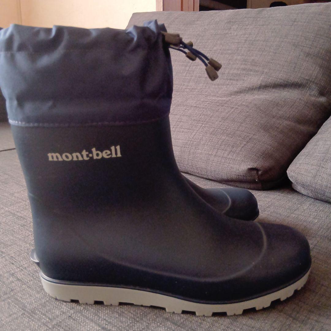 美品 montbell モンベル レインシューズ レディース 24cm