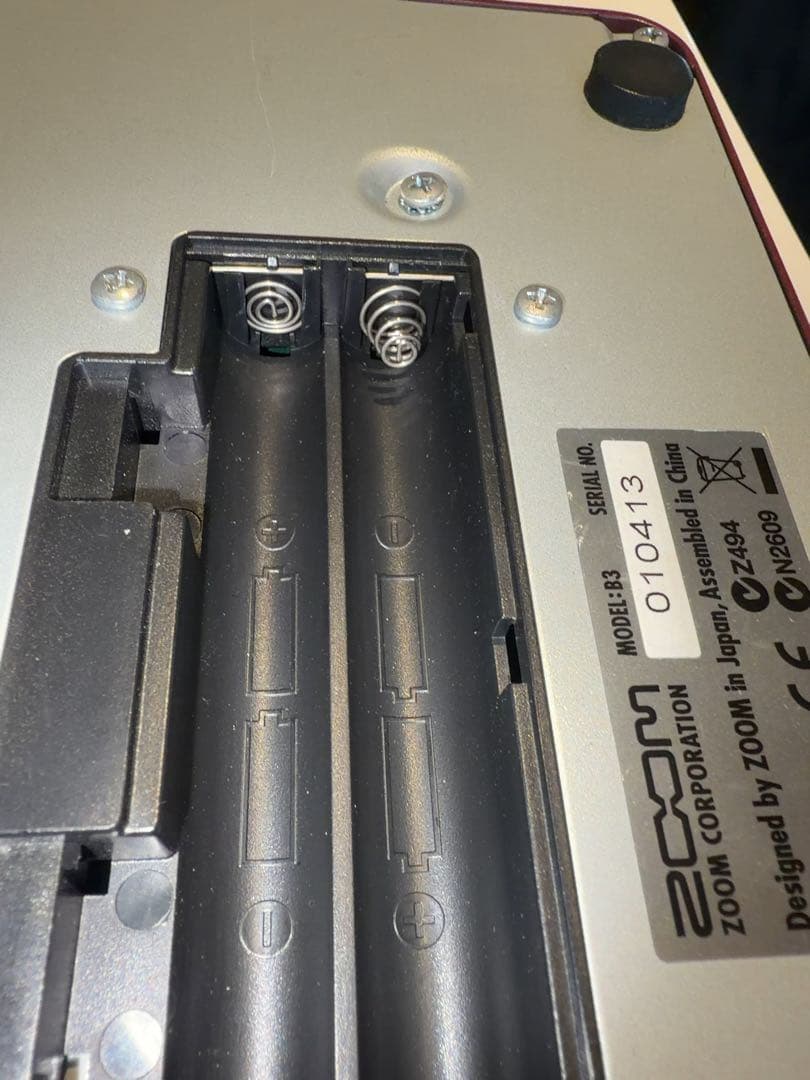 ZOOM B3 ベースエフェクター ACアダプター付属