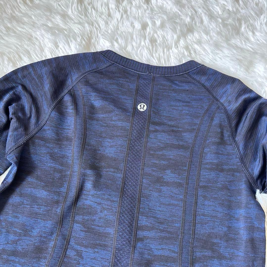 lululemon ルルレモン　Swiftly Tech 長袖シャツ 4 青
