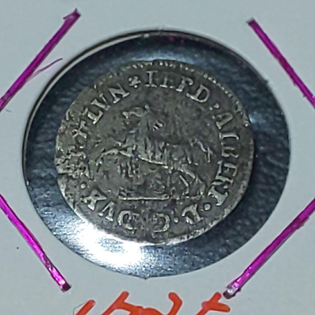 1735年 ドイツ ザクセン銀貨 レア