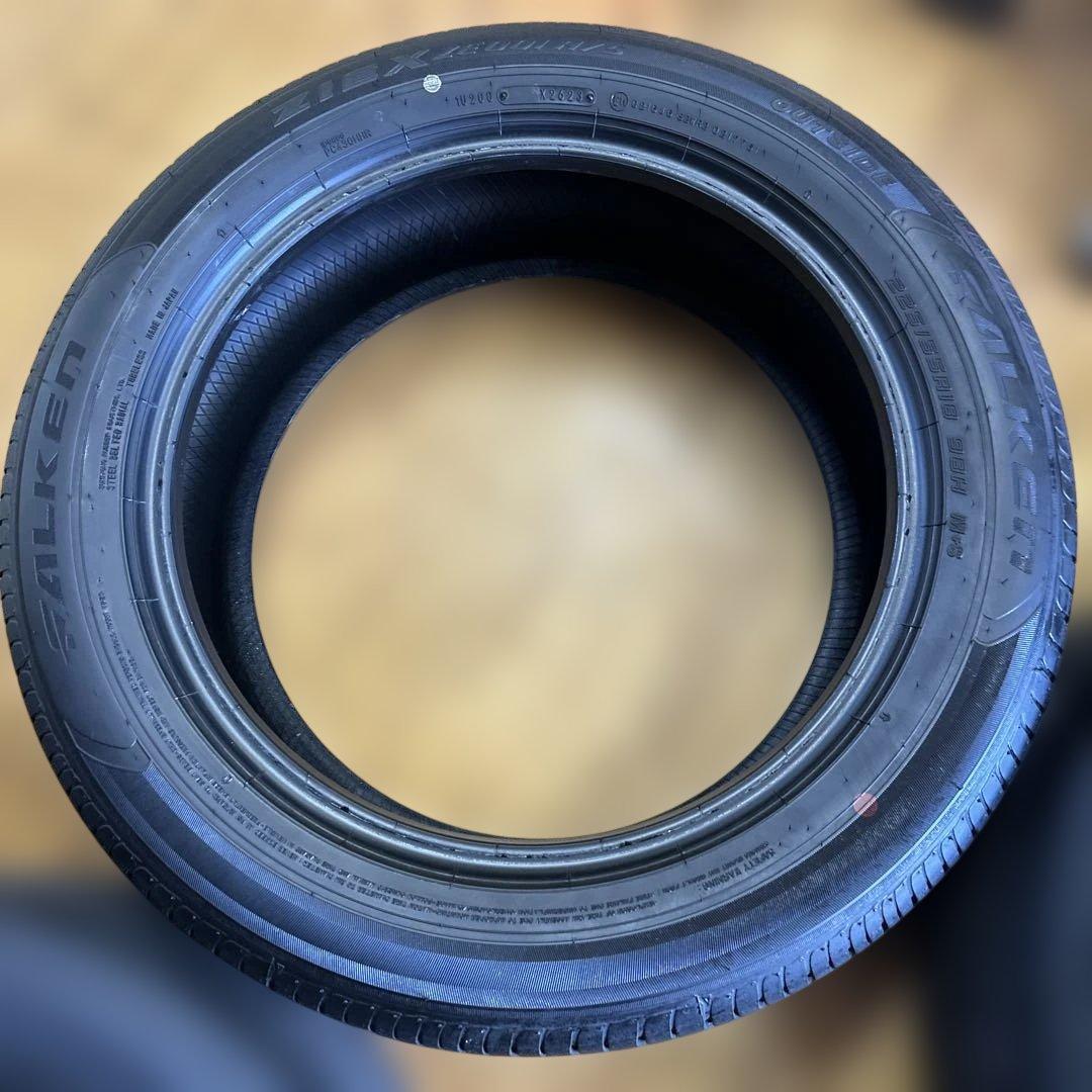 FALKEN 225/55R18 夏用タイヤ　2023年　4本(6-31)