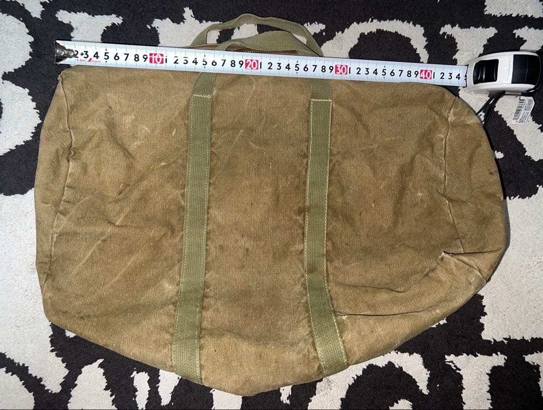 【PATWINジップ】40's-50'sビンテージバッグ Made in USA