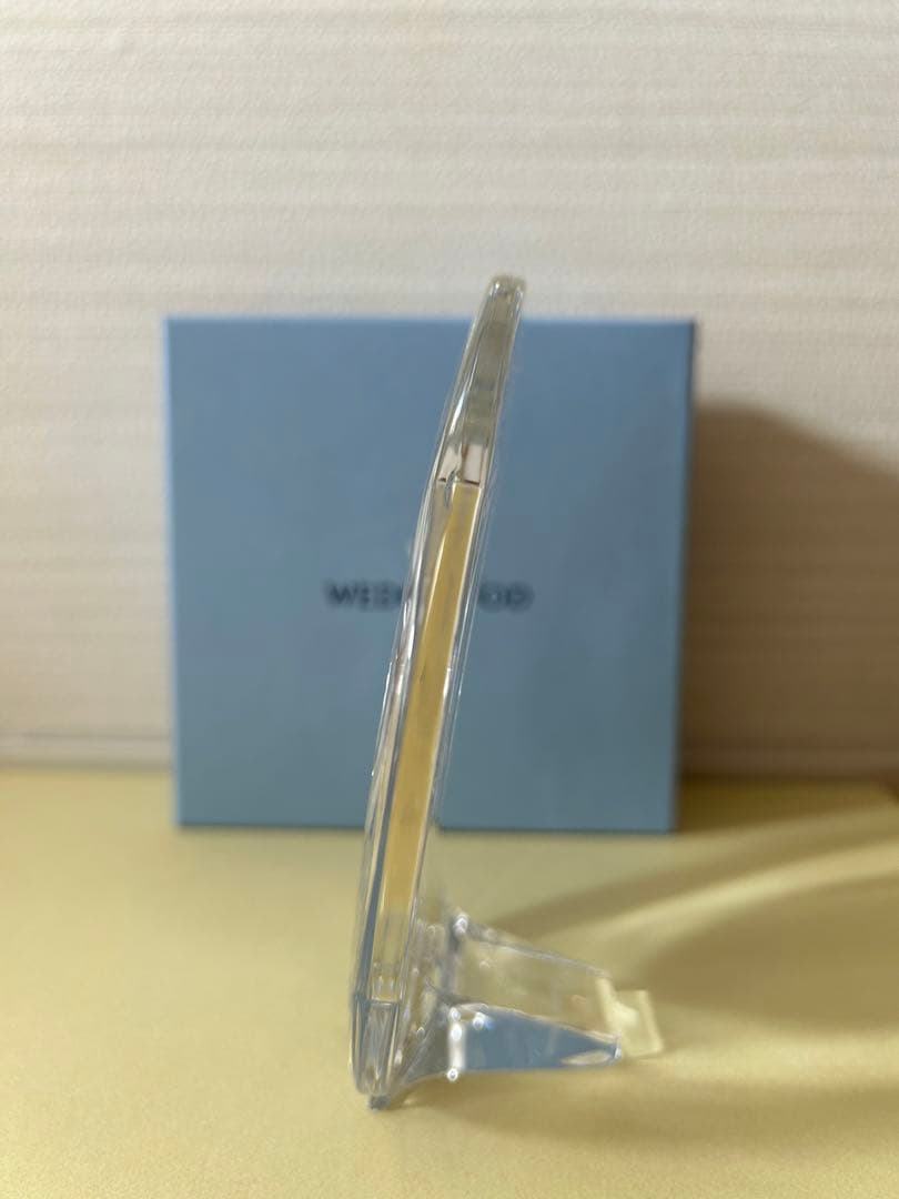 【値下げ】　ウェッジウッド　クリスタル　フォトフレーム　ワイルドストロベリー