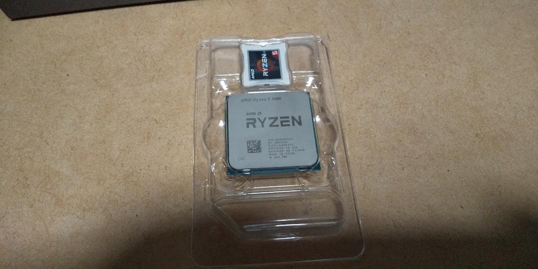 AMD Ryzen 5 3600 未使用クーラー　箱　正規品　中古　AM4