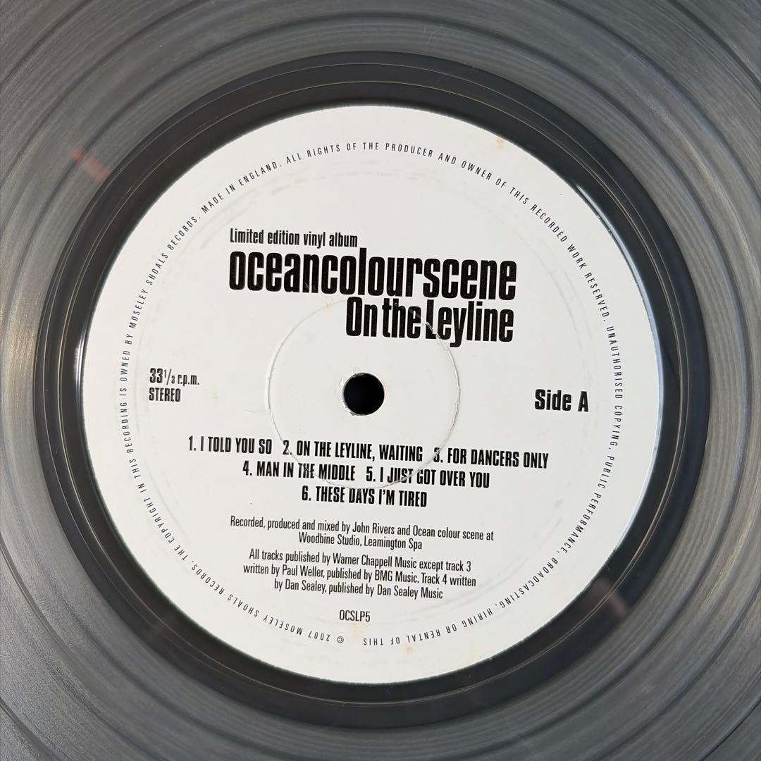 oceancolourscene アナログLP UK盤　ほぼ未使用