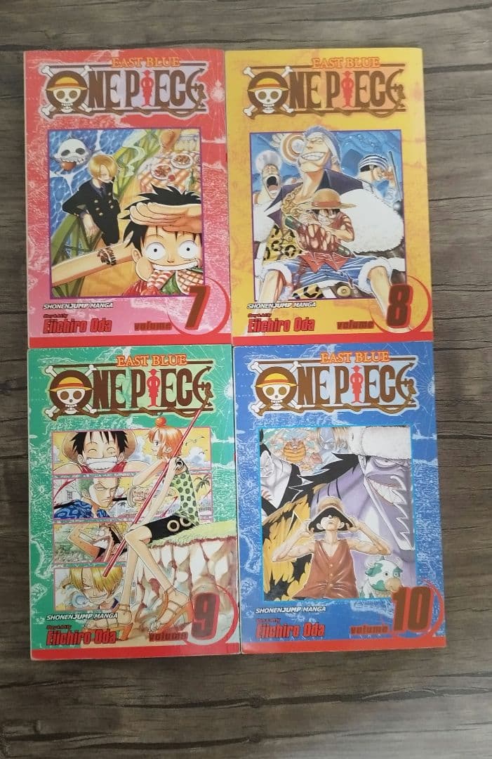 ワンピース 英語版 1〜10