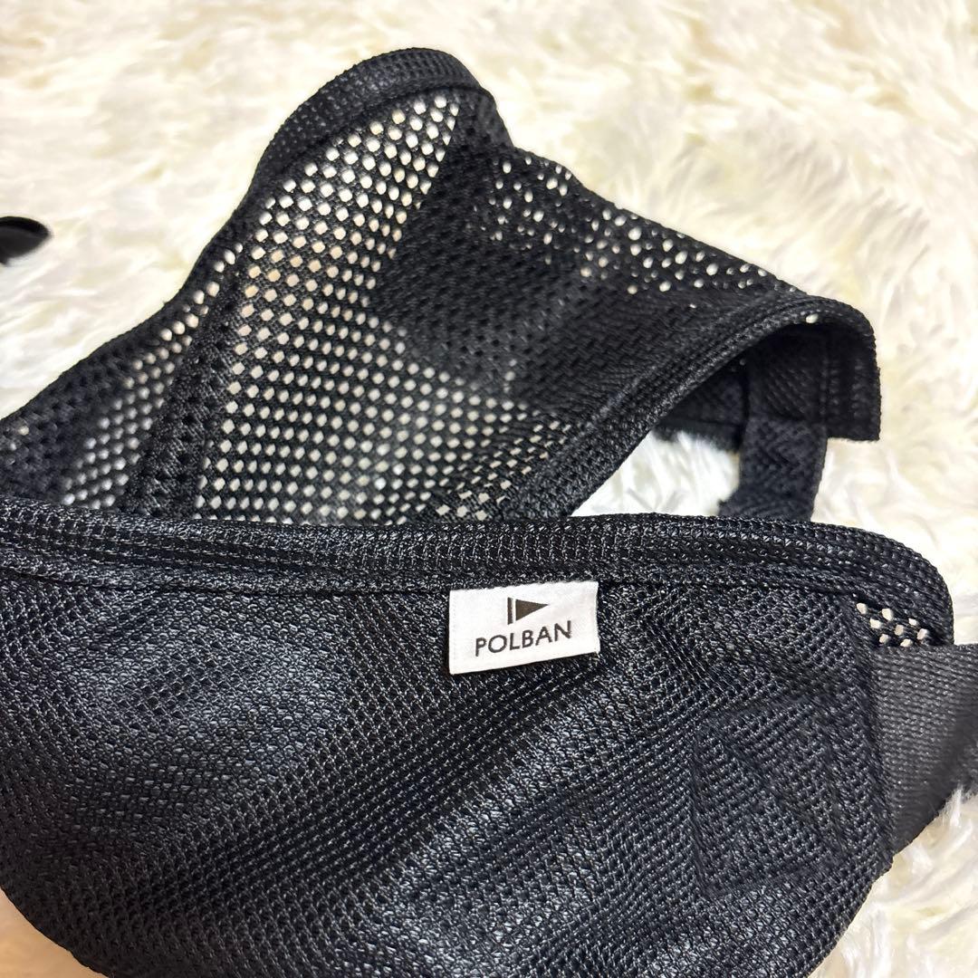ポルバン アドバンス ヒップシート Lucky シングルショルダー付 ネイビー