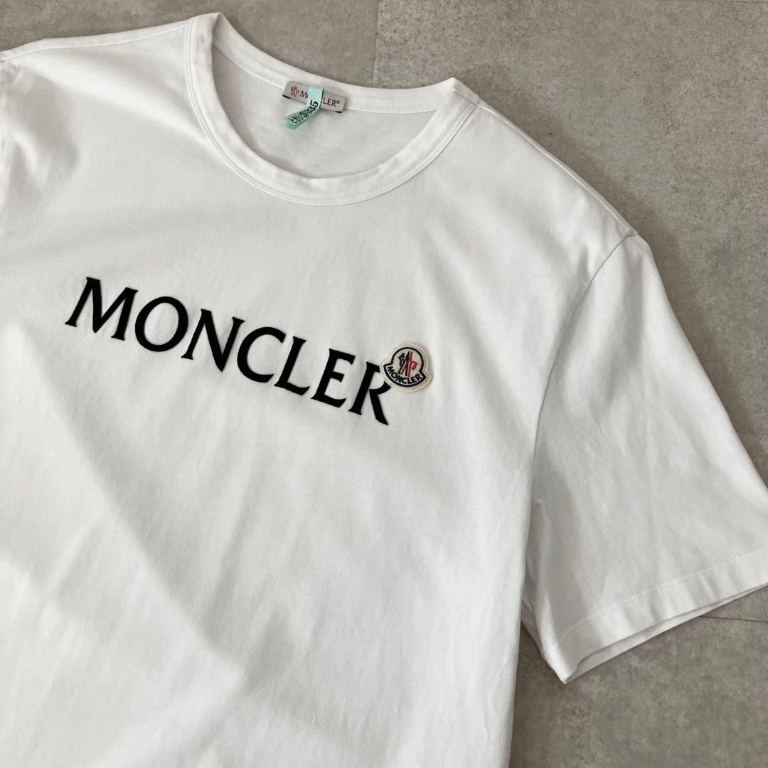 MONCLER フロントロゴ T-SHIRT/size(L)/正規品