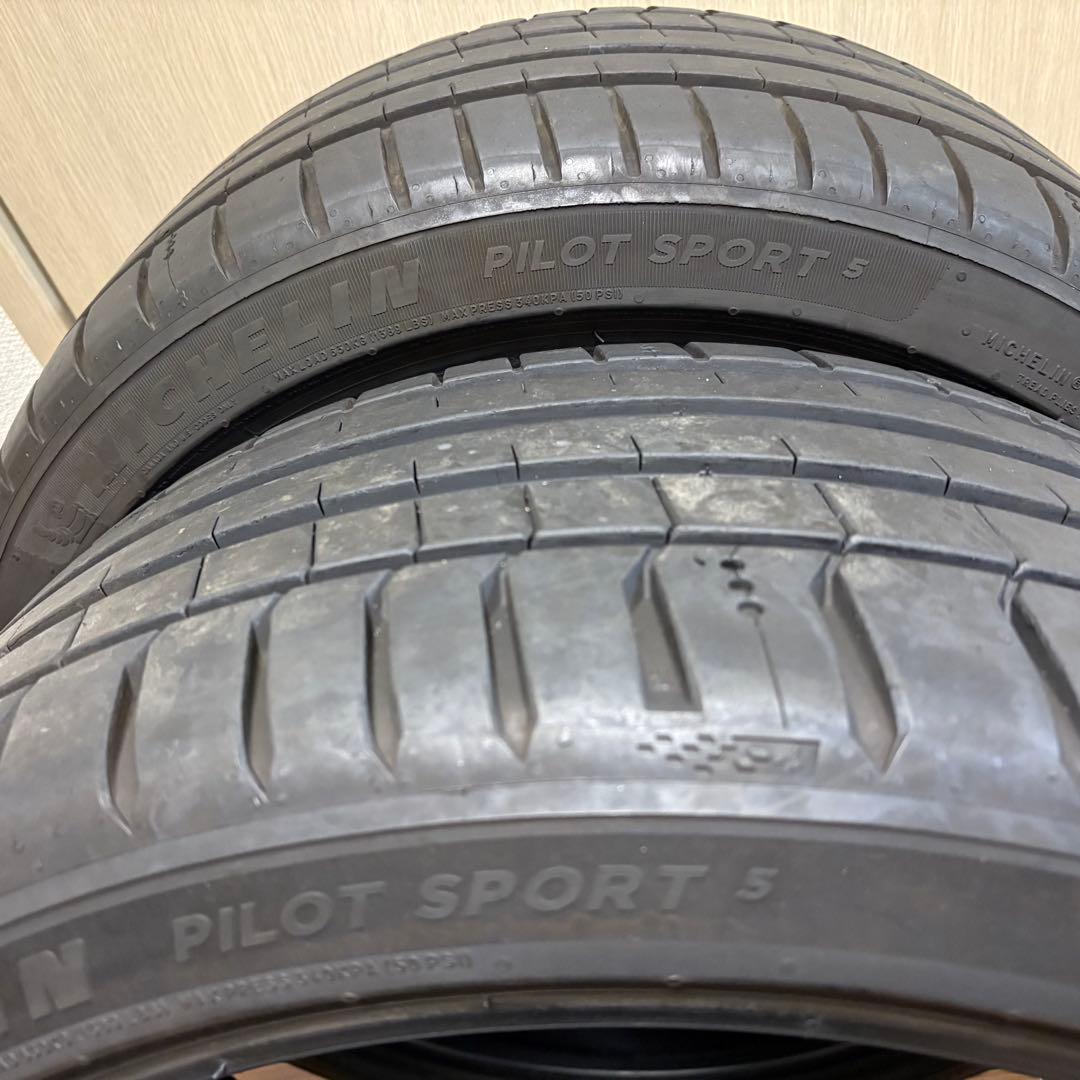 ◯ミシュラン Pilot Sport 5 225/40/18 溝あり2本セット◯