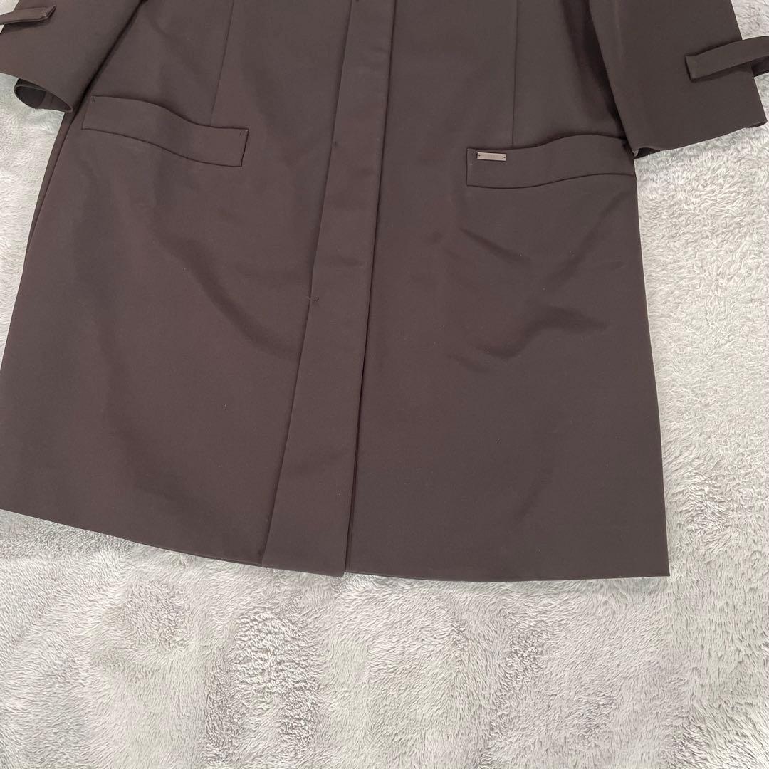 【美品】FOXEY フォクシー コート　ギャルソンヌ　ダークブラウン