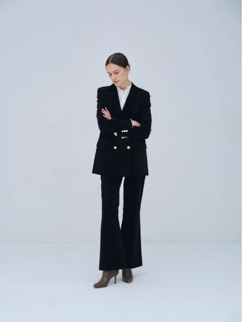 ジャケット・アウター Double-breasted Corduroy Jacket