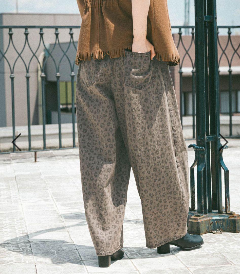 [NKJ 2025AW]REMAKE BARREL DENIM(レオパードＳ)