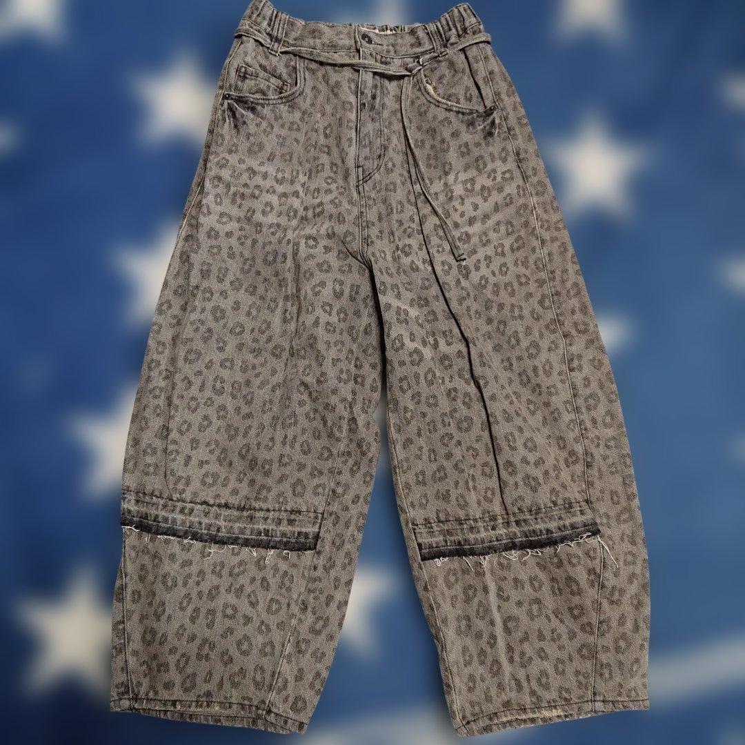 [NKJ 2025AW]REMAKE BARREL DENIM(レオパードＳ)