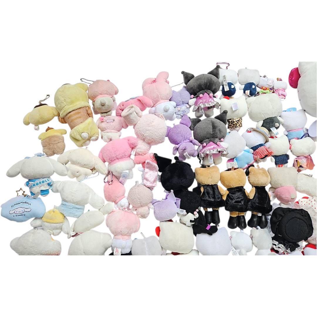 サンリオ キャラクターズ ぬいぐるみ マスコット まとめ売り 85体セット