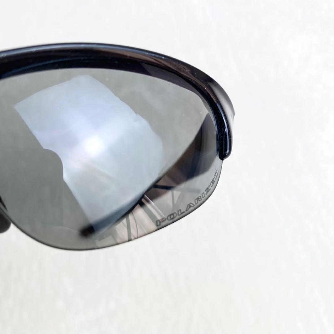 廃盤　オークリー　ハーフジャケット　サングラス　polarized 黒