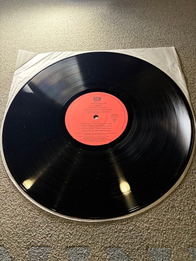 Talking Heads – Stop Making Sense国内盤LP
