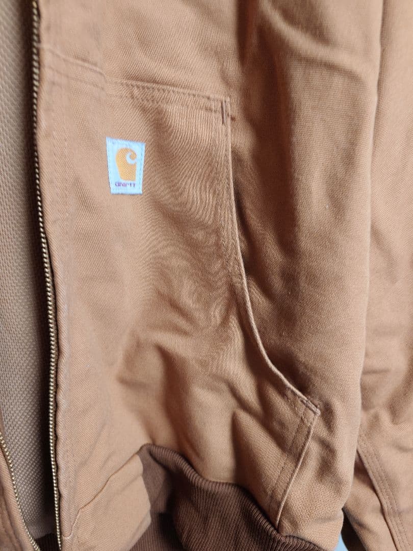 布*瑞様 Carhartt アクティブパーカー ブラウン フード付きジャケット