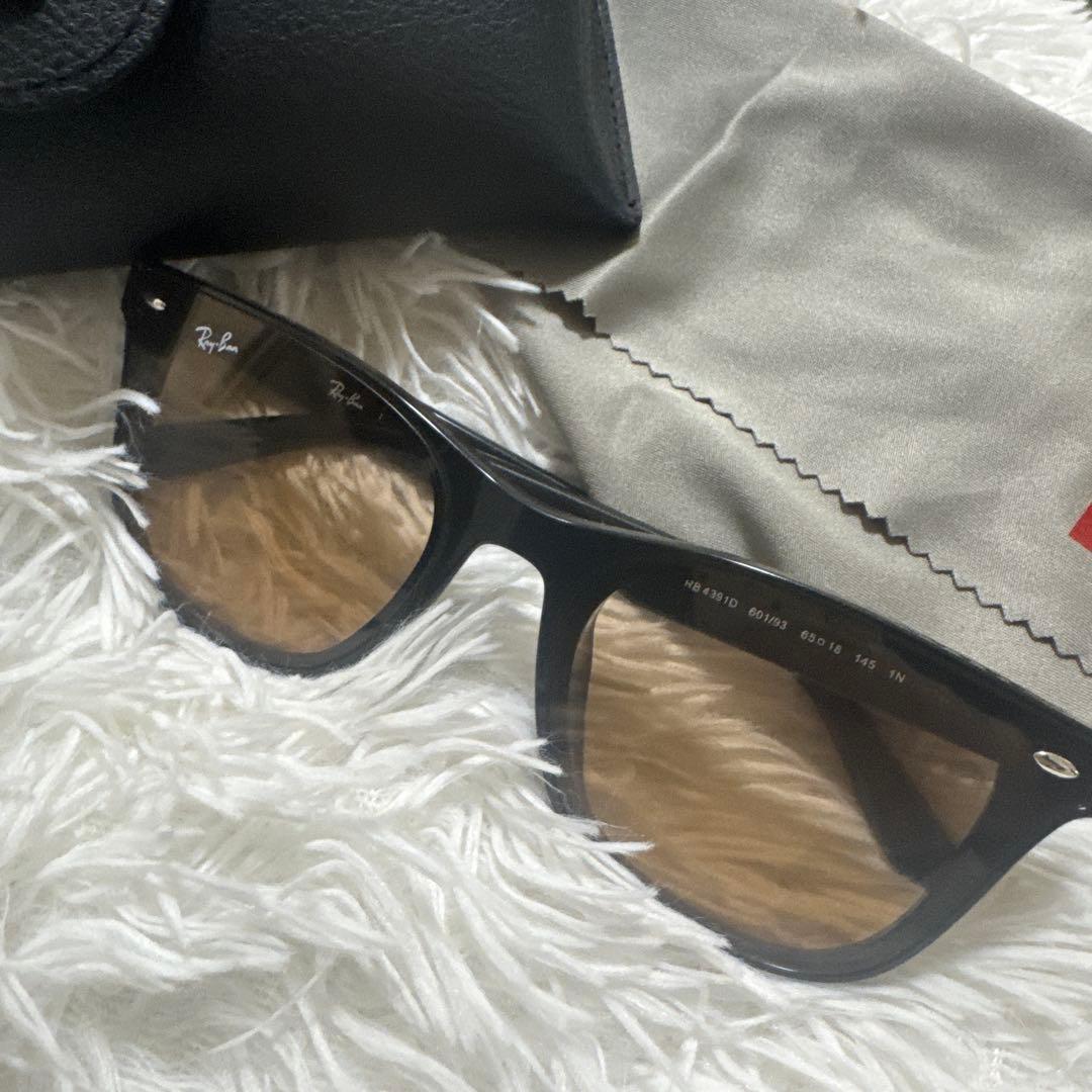 Ray-Ban ブラックフレーム サングラス