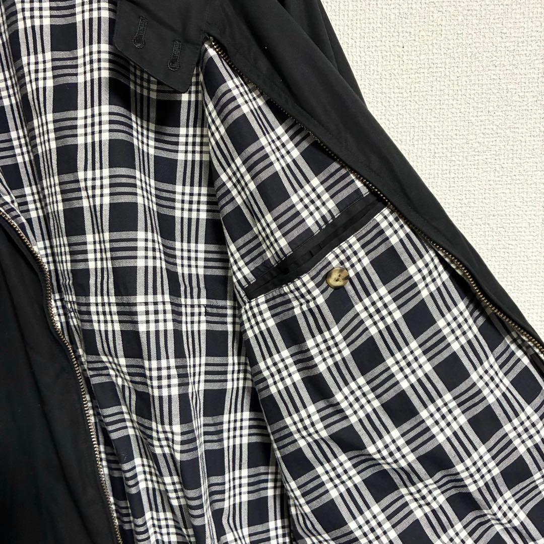美品　McGREGOR ハリントンジャケット スイングトップ 短丈 XL 黒