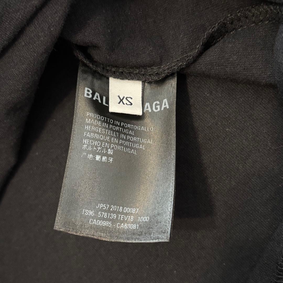 BALENCIAGA バレンシアガ　ショルダータグTシャツ