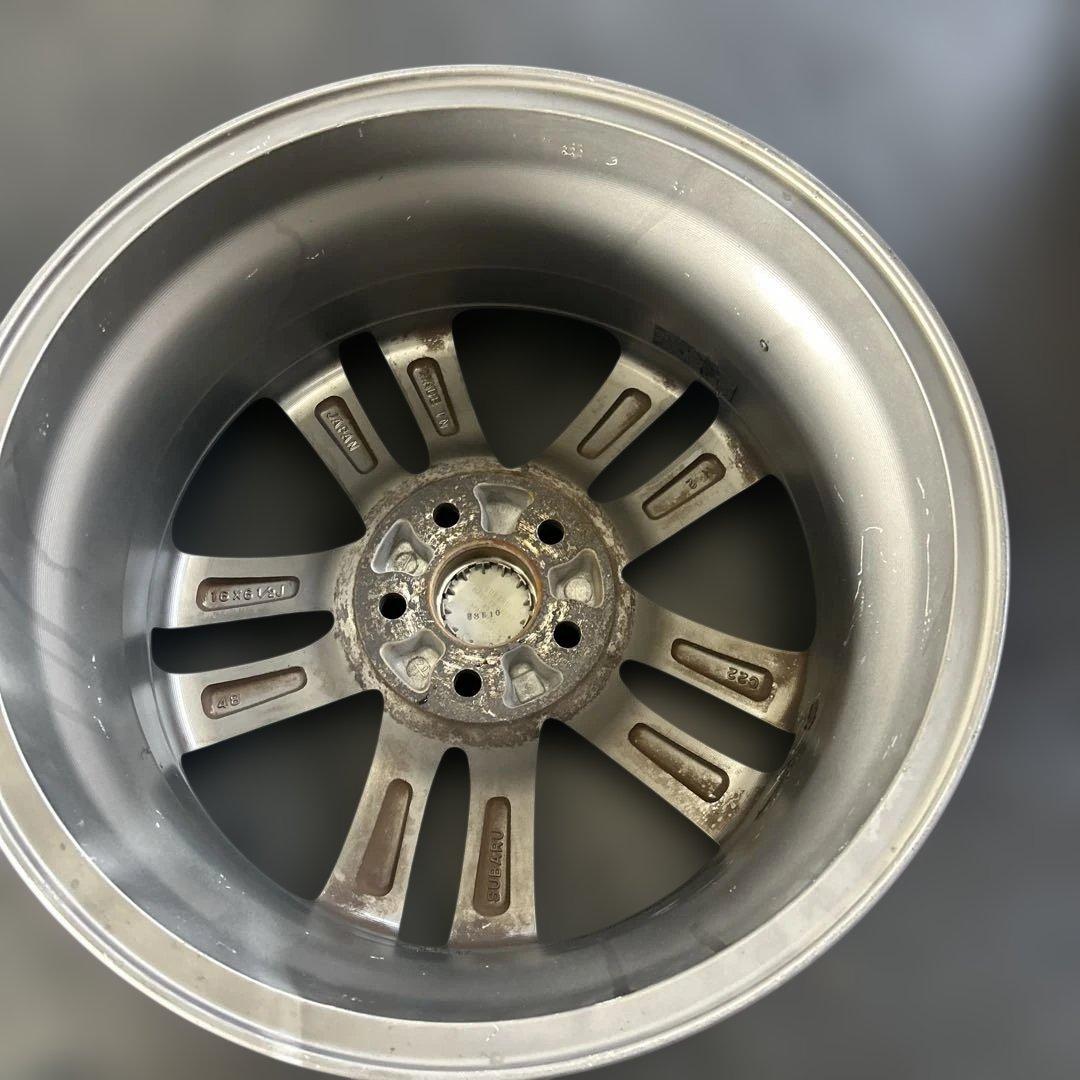 中古アルミ16x6.5スバル純正アルミ4本セット レガシィ、インプレッサなどに