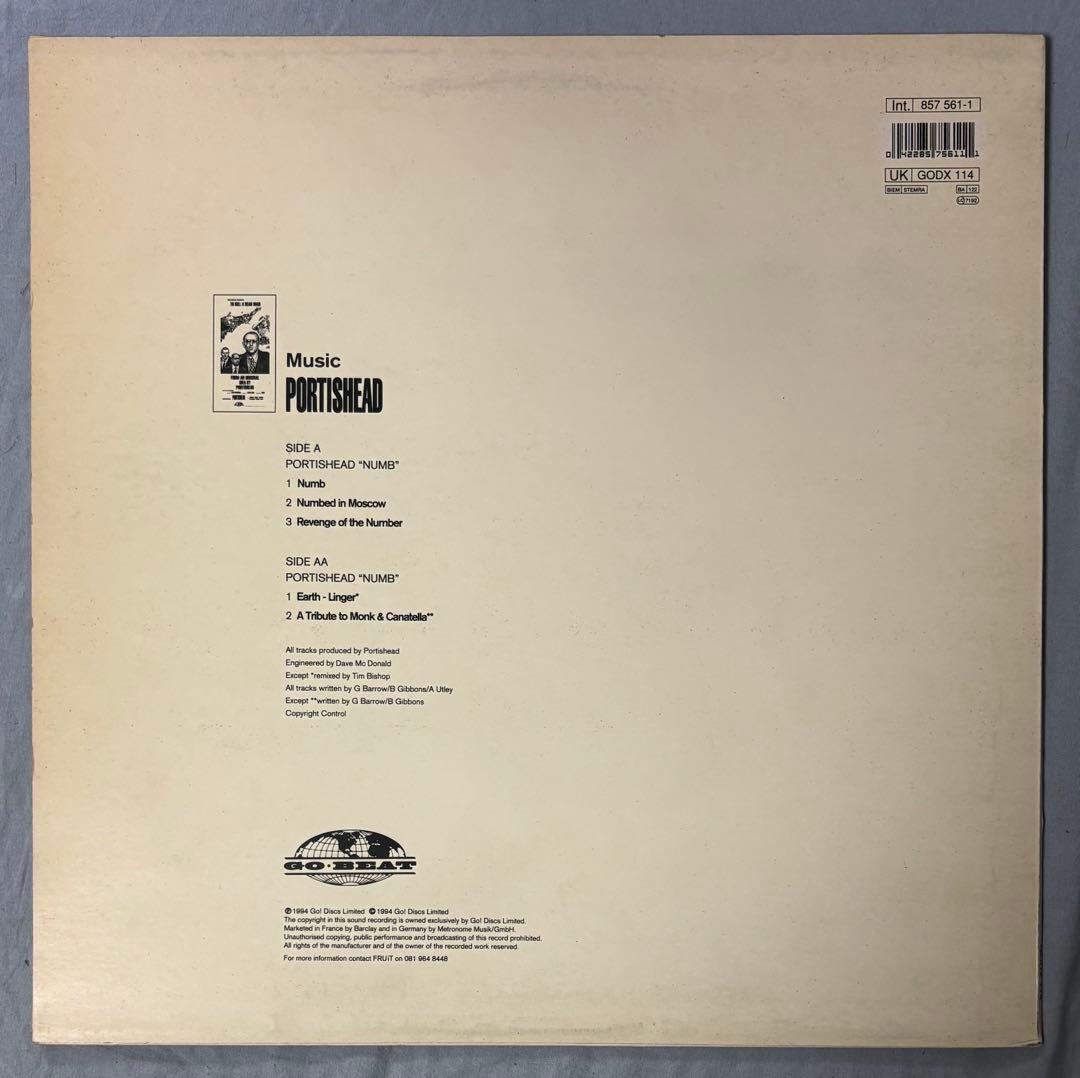 洋楽 PORTISHEAD Numb massive attack DUB
