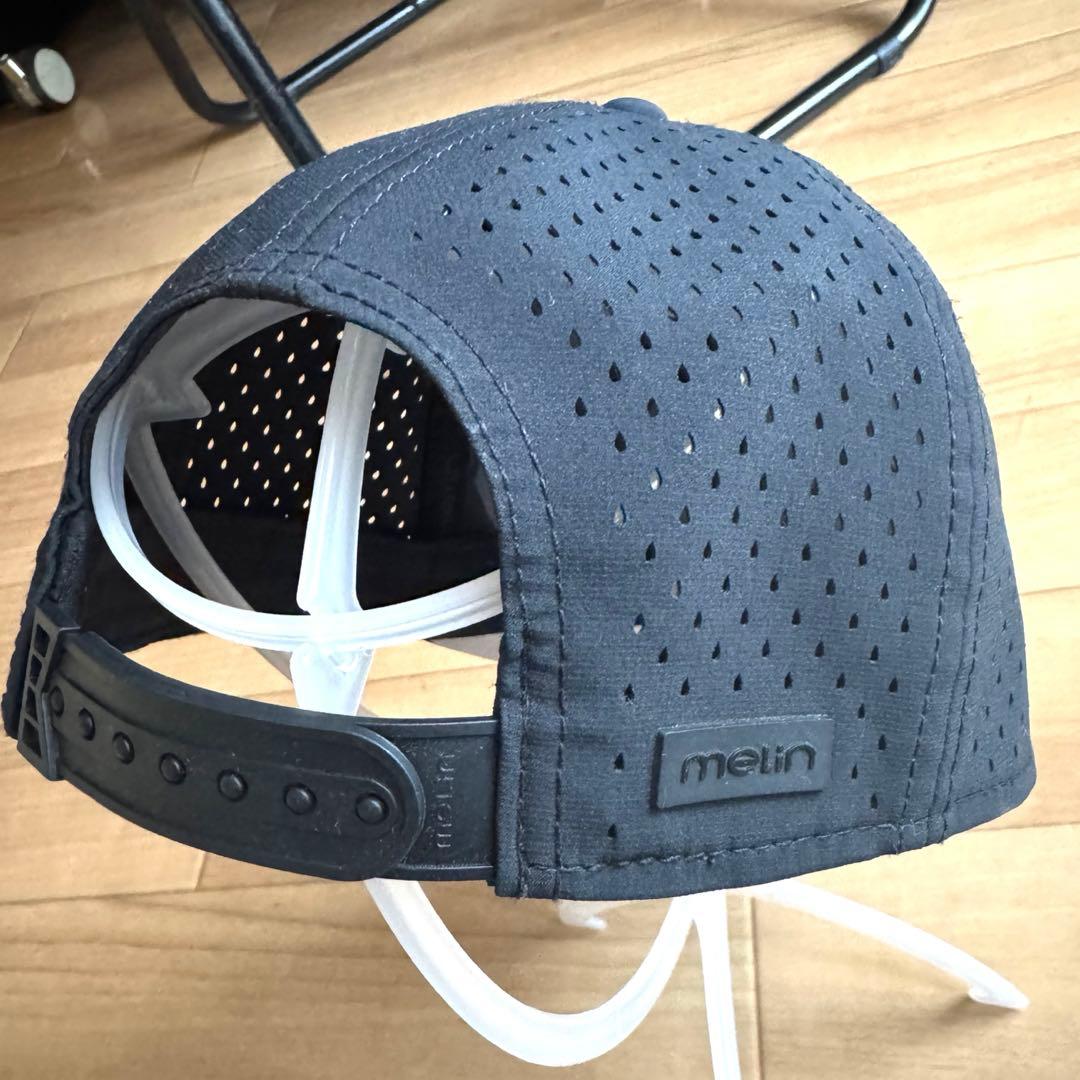 melin A-GAME HYDRO 黒 キャップ 美品