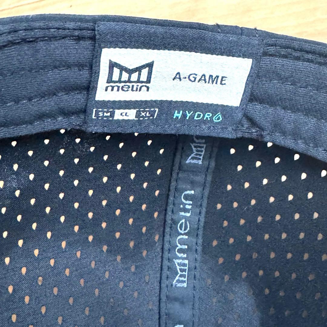 melin A-GAME HYDRO 黒 キャップ 美品