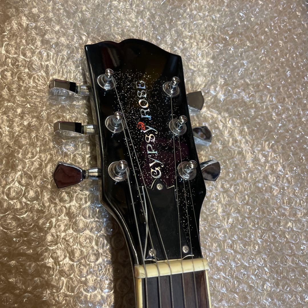 Gypsy Rose エレキギター レスポール　ブラック