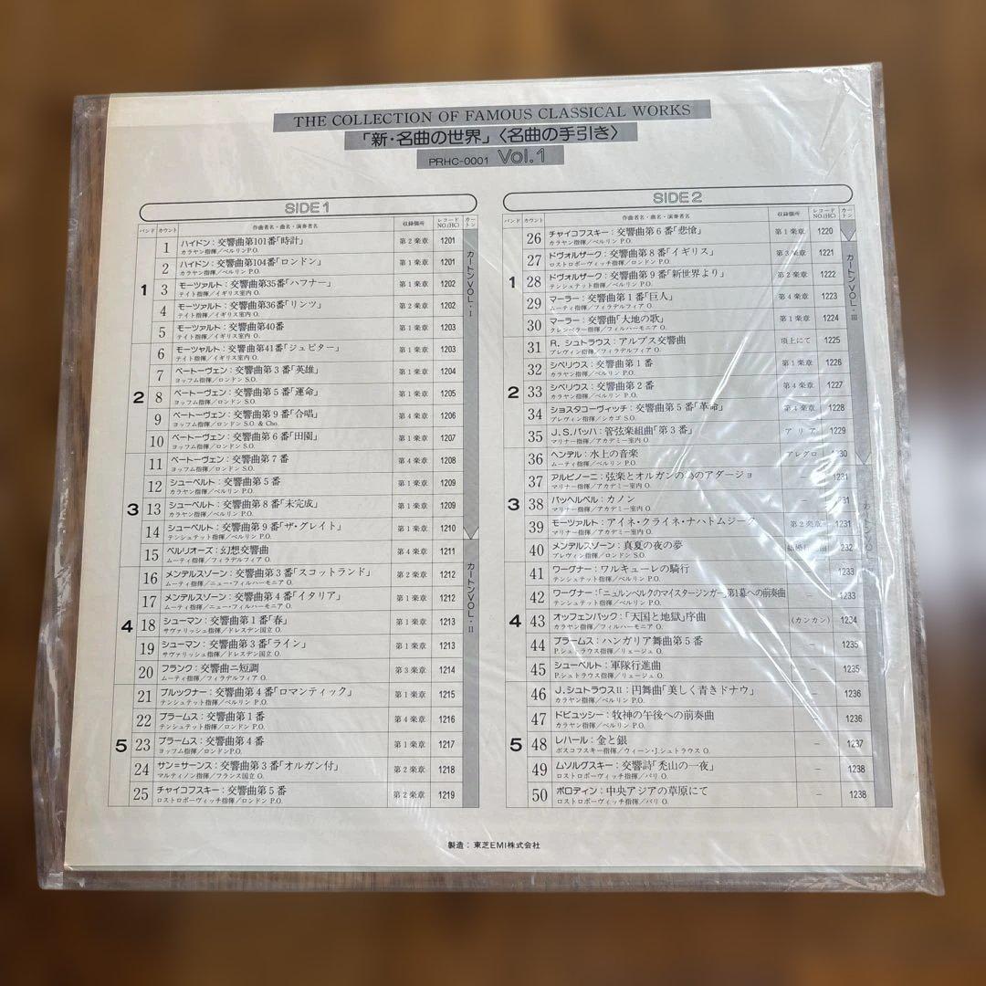 新・名曲の世界　クラシック名曲集全10巻