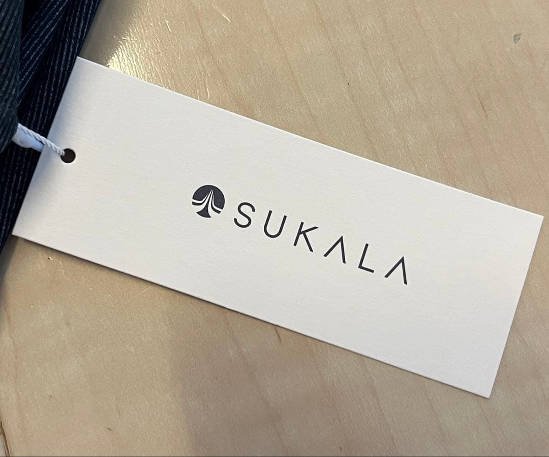 【お値下げ中】SUKALA リブデニムロングキャミソール(未使用)