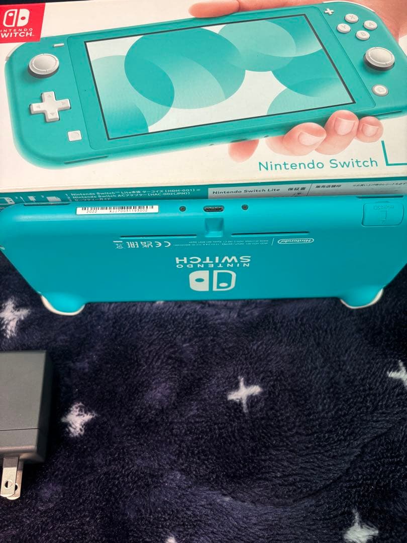 Nintendo Switch Lite ターコイズ 本体(付属品込)